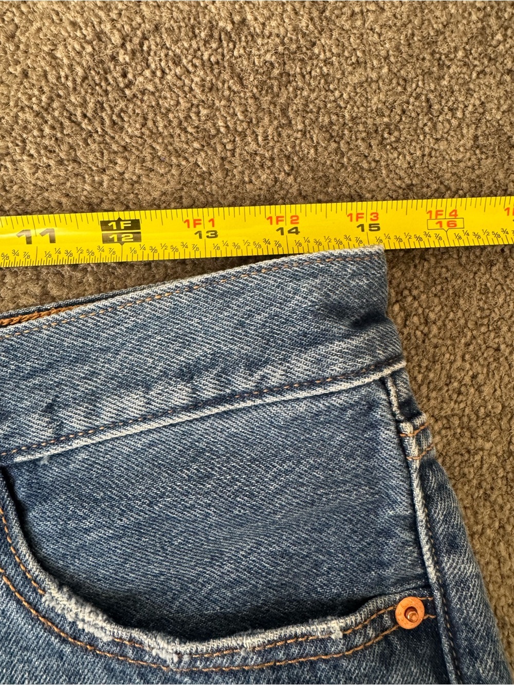 Levi’s 501 Denim Shorts - Picture 12 of 16